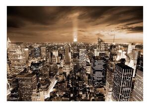 Fototapet - Nowy Jork: night - 100x70