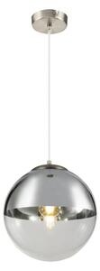 GLOBO 15853 - Ljuskrona med textilsladd VARUS 1xE27/40W/230V