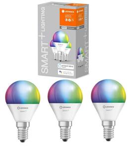 SET 3x Dimbar RGBW LED-lampa SMART+ E14/5W/230V 2700K-6500K - Ledvance