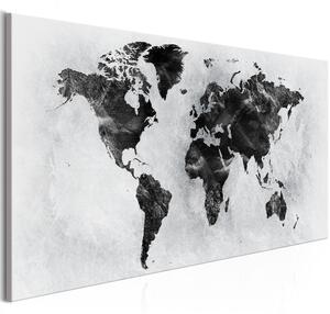 Canvas Tavla - Concrete World Wide - 100x45