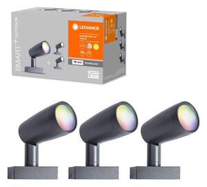 Ledvance - SET 3x LED RGBW Utomhuslampor SMART+ SPOT 3xLED/4,5W/230V IP65 Wi-Fi