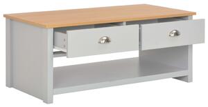 Soffbord grå 100x50x42 cm
