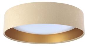 LED Takbelysning GALAXY 1xLED/24W/230V beige/guld