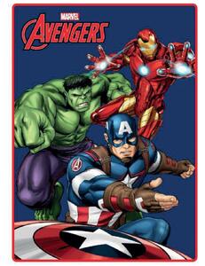 Filt The Avengers Super heroes 100 x 140 cm Multicolour Polyester