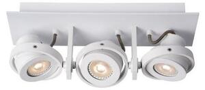 Lucide 17906/16/31 - LED Dimbar Spotlight LANDA 3xGU10/5W/230V vit