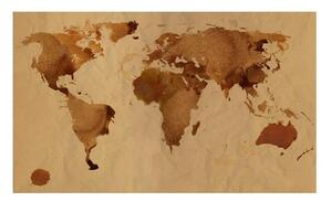 Fototapet - Tea karta över världen