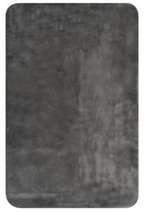 Pläd 100x150 cm konstpäls mörkgrå