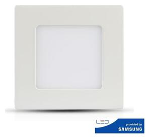 Infälld LED-belysning SAMSUNG CHIP LED/12W/230V 6400K fyrkantig