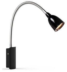 Markslöjd 105940 - LED Vägglampa Tulpan LED/2,5W/230V svart