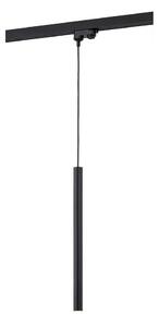 Argon 4320 - LED Ljuskrona med snöre för skensystem ELBRUS LED/4,5W/230V svart