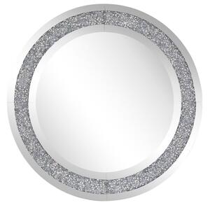 Spegel 70 cm silver ERBRAY Beliani
