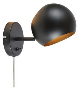 Markslöjd 108753 - Vägglampa EDGAR 1xE14/40W/230V svart