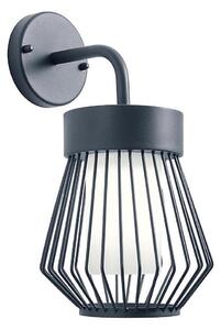 Redo 9843 - Vägglampa för utomhusbruk TITTI 1xE27/42W/230V IP44 antracit