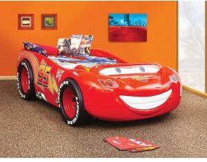 McQueen rallybil barnsäng 90 x 180 cm