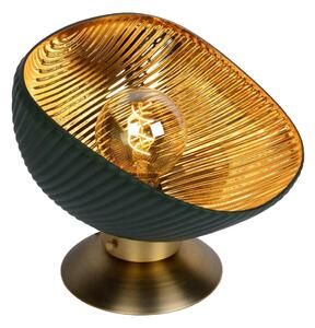 Lucide 03526/01/33 - Bordslampa EXTRAVAGANZA GOBLETT 1xE27/40W/230V grön/bronze