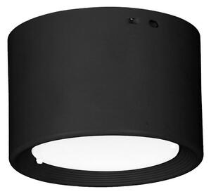 LED taklampa LED/10W/230V svart diameter 10 cm