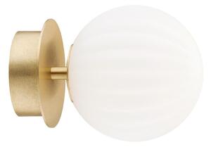 Argon 8504 - Vägglampa PALOMA 1xE14/7W/230V guld/vit