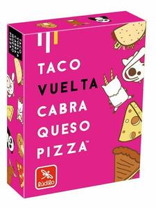 Utbildningsspel Lúdilo Taco, Vuelta, Cabra, Queso, Pizza