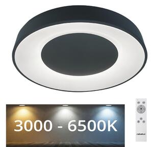 Rabalux - LED Dimbar Takbelysning LED/38W/230V svart + Fjärrstyrd 3000-6500K