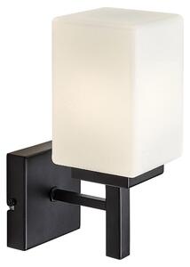 Rabalux 71061 - Vägglampa för badrum ZENKAI 1xE14/10W/230V IP44 svart