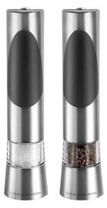 Cole&Mason - Kit of electric salt och pepper grinders RICHMOND 2 delar 6xAAA