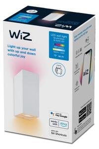 WiZ - LED RGBW Dimbar vägglampa UP&DOWN 2xGU10/4,7W/230V vit Wi-Fi