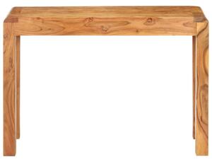 Avlastningsbord 110x40x76 cm massivt akaciaträ med sheshamfinish