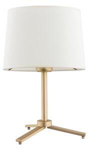 Argon 8318 - Bordslampa CAVALINO 1xE27/15W/230V 39 cm grädde/guld