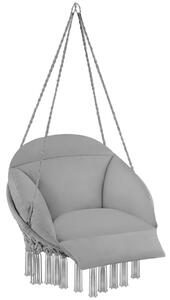TecTake GmbH 404878 hängstol samira - grå