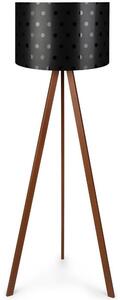 Golvlampa AYD 1xE27/60W/230V svart /brun