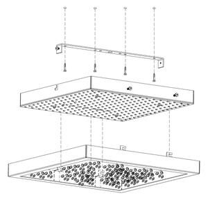 Eglo 32025 - LED Takbelysning BilDITO LED/16W/230V