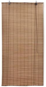 Rullgardin i bambu 140 x 160 cm brun