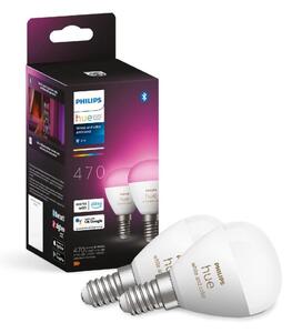 KIT 2x LED RGBW dimbar lampa Philips Hue WACA P45 E14/5,1W/230V