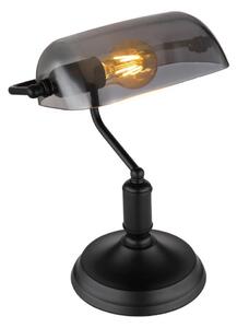 Globo 2491B - Bordslampa ANTIQUE 1xE27/60W/230V svart