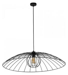 Ljuskrona med textilsladd BARBELLA 1xE27/60W/230V diameter 80 cm