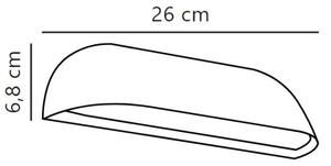 Nordlux - LED vägglampa för utomhusbruk FRONT LED/9,5W/230V IP44