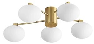 Ideal Lux - LED fäst ljuskrona HERMES 5xG9/3W/230V guld