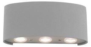 Paul Neuhaus 9488-21 - Utomhus LED vägglampa CARLO 6xLED/0,8W/230V IP54