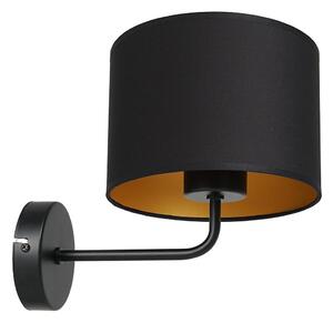 Vägglampa ARDEN 1xE27/60W/230V svart/guld