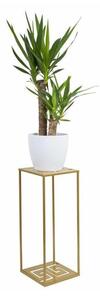 Blomställ 60x24 cm guld
