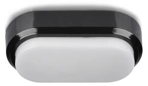 Utomhus LED taklampa LED/8W/230V IP54 svart