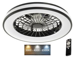 Kanlux 38033-LED Dimbar lampa med en fläkt PLAVE 48W/230V 3000/4000/6500K +RC