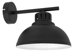 Vägglampa SVEN 1xE27/15W/230V svart