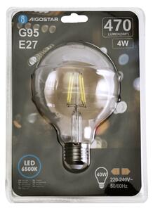 LED glödlampa FILAMENT G95 E27/4W/230V 6500K - Aigostar