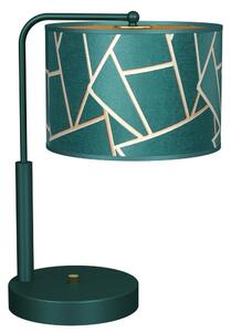 Bordslampa ZIGGY 1xE27/60W/230V grön/gyllene