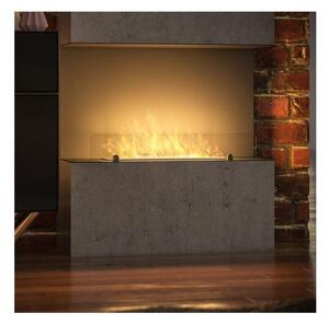 InFire - Built-in BIO fireplace 80x45 cm 3kW svart