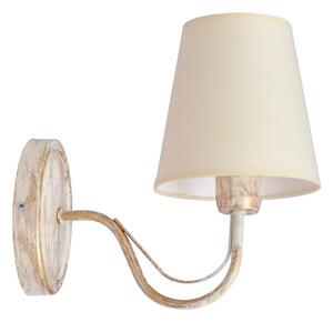 Vägglampa MALBO 1xE27/60W/230V beige