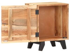 Sängbord 40x30x51 cm massivt akaciaträ