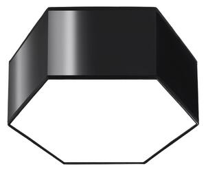 Sollux SL.1060 - Taklampa SUNDE 2xE27/60W/230V 13,5 cm svart