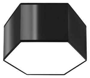 Sollux SL.1061 - Taklampa SUNDE 2xE27/60W/230V 15,5 cm svart